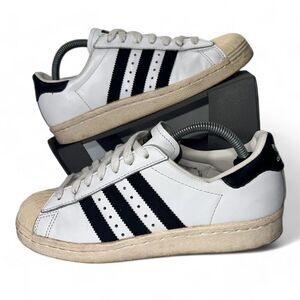Adidas Superstar 80s White / Black G61070 Men's 5 Women's 6